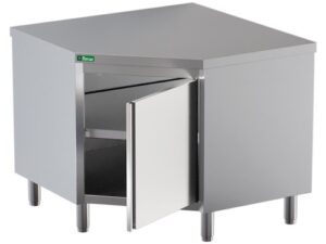 MESA DE CANTO INOX 100x100x70x85cm (GDCC10107)