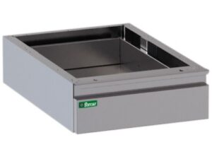 GAVETA 30 COM SUPORTE DE MESA EM AÇO INOXIDÁVEL 600 P. (ACCASGDATS)