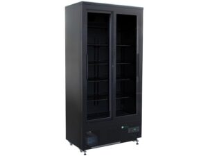 REFRIGERADOR DE GARRAFAS REFRIGERADO PRETO ESTÁTICO PORTAS DESLIZANTES +2+8°C (G-BC500BPS)