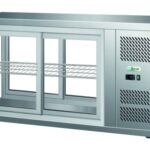 ARMÁRIO DE BALCÃO REFRIGERADO VENTILADO EM AÇO INOX +2+8°C (G-HAV131)