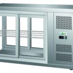 ARMÁRIO DE BALCÃO REFRIGERADO VENTILADO EM AÇO INOX +2+8°C (G-HAV91)