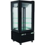ARMÁRIO VENTILADO REFRIGERADO 4 LADOS +2+8°C PRETO (G-LSC65B)