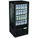 ARMÁRIO VENTILADO REFRIGERADO 4 LADOS +2+8°C PRETO (G-TCBD68B)