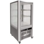 VITRINAS 4 LADOS REFRIGERADAS VENTILADAS EM AÇO INOX +2+8°C (G-VGP200R)