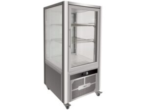 VITRINAS 4 LADOS REFRIGERADAS VENTILADAS EM AÇO INOX +2+8°C (G-VGP200R)