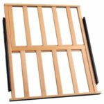 KIT GUIA + GRADE DESLIZANTE EM MADEIRA VI120/180 (DZ18W)