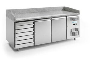 BANCO DE PIZZAS REFRIGERADO VENTILADO -2+8°C FORCOLD (G-PZ2610TN-FC)