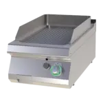 Fry-top, chapa ranhurada