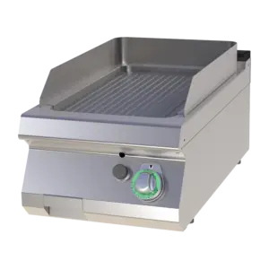 Fry-top, chapa ranhurada