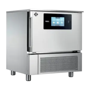 Abatedor de temperatura 5x GN 1/1 painel de controlo tátil 230 V, porta com dobradiça direita