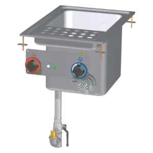 Cozedor de massas elétrico 25 l sem armário 400 V