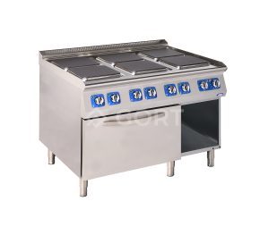 Fogão Elétrico com 6 Placas e Forno Elétrico – Linha 900 GORT GC1200-120GV+V42