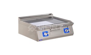 Chapa de Fritar Cromada a Gás – Lisa/Estriada – Linha 900 GORT GG2340-080GV