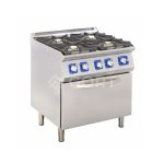 Fogão a Gás com 4 Queimadores e Forno a Gás GORT GC2000-080EV+V51