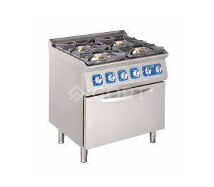 Fogão a Gás com 4 Queimadores e Forno Elétrico GORT GC2000-080EV+V40