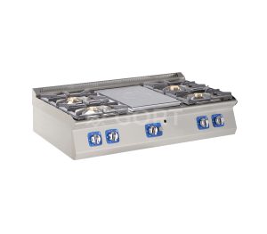 Placa Sólida a Gás com 4 Queimadores GORT GT2300-120EV
