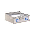 Chapa de Fritura Cromada a Gás GORT GG2340-080EV — Liso/Estriado