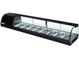 VITRINA REFRIGERADA PARA TAPAS +4 +8°C PRATELEIRA EM VIDRO (G-TS2000)