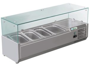 ARMÁRIO DE PIZZA REFRIGERADO +2+8°C GN1/3+1/2 (G-RI12038V)