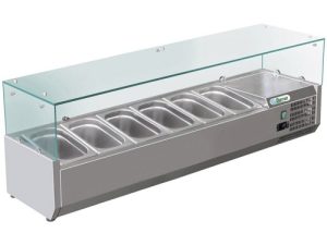 ARMÁRIO DE PIZZA REFRIGERADO +2+8°C GN1/4 (G-RI14033V)