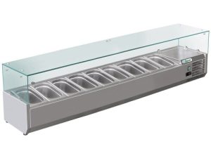 ARMÁRIO DE PIZZA REFRIGERADO +2+8°C GN1/4 (G-RI18033V)