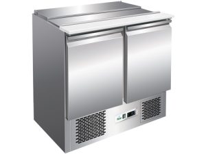 SALADETE REFRIGERADA ESTÁTICA +2+8°C AÇO INOX+POLIETILENO (G-S902)