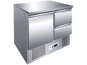 SALADETE ESTÁTICA REFRIGERADA +2+8°C - 2 GAVETAS (G-S9012DS)