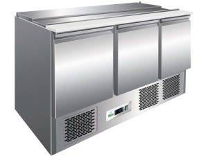 SALADETE REFRIGERADA ESTÁTICA +2+8°C AÇO INOX+POLIETILENO (G-S903)