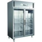 ARMÁRIO REFRIGERADO VENTILADO EM AÇO INOX +2+8°C C/VIDRO (G-GN1410TNG)