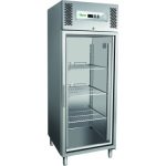 ARMÁRIO REFRIGERADO VENTILADO EM AÇO INOX -18-22°C/VIDRO (G-GN650BTG)