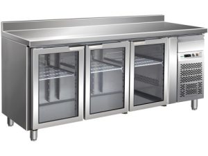 MESA REFRIGERADA VENTILADA -2+8°C C/VIDRO COM ALTURA (G-GN3200TNG)