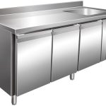 MESA REFRIGERADA VENTILADA -2+8°C COM MOCHILA E PIA (G-GNS3200TN)