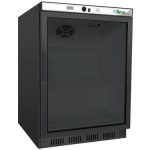 FRIGORÍFICO ESTÁTICO DE BOTAS +2+8°C PRETO C/VIDRO (G-ER200GB)