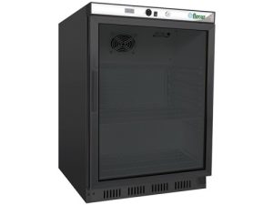 FRIGORÍFICO ESTÁTICO DE BOTAS +2+8°C PRETO C/VIDRO (G-ER200GB)