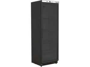 FRIGORÍFICO ESTÁTICO DE BOTAS +2+8°C PRETO C/VIDRO (G-ER400GB)