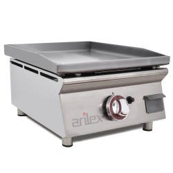 Plancha a gas 40 cm ARILEX en acero laminado de 6 mm 40PGLN