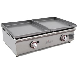 Plancha a gas ARILEX serie DUO (40 laminado + 40 laminado) 4040PGLLN