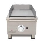 Frytops a gas 40 cm ARILEX acero rectificado de 15 mm Línea 600 40FRYGRN