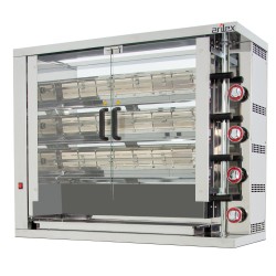 Asador vertical a gas ARILEX de 3 espadas 3ASG