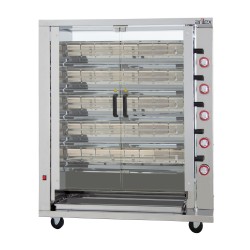Asador vertical a gas ARILEX de 5 espadas 5ASG