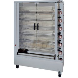 Asador vertical a gas con Peana ARILEX de 6 espadas 6ASGP