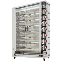 Asador vertical a gas ARILEX de 8 espadas  8ASG
