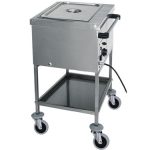 CARRINHO TÉRMICO INOX RESISTÊNCIA A SECO 1xGN1/1 (CTS1757)
