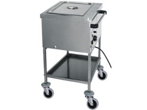 CARRINHO TÉRMICO INOX RESISTÊNCIA A SECO 1xGN1/1 (CTS1757)