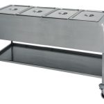 CARRINHO TÉRMICO INOX BANHO-MARIA 4xGN1/1 (CT1762)