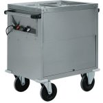 CARRINHO TÉRMICO INOX BANHO-MARIA FECHADO 2xGN1/1 (CT1766)