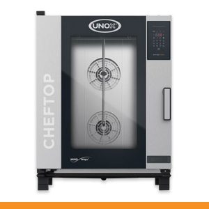 Forno Unox Cheftop Mind.MapsTM Elétrico ZERO 10 GN 1/1 (XEVC-1011-EZRM)