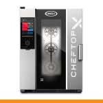 Forno Unox Cheftop-XTM Digital.IDTM Elétrico COUNTERTOP 10 GN 1/1 (XEDA-1011-EXRS)