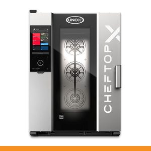 Forno Unox Cheftop-XTM Digital.IDTM Elétrico COUNTERTOP 10 GN 1/1 (XEDA-1011-EXRS)