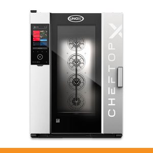 Forno Unox Cheftop-XTM Digital.IDTM Elétrico COUNTERTOP 10 GN 2/1 (XEDA-1021-EXRS)